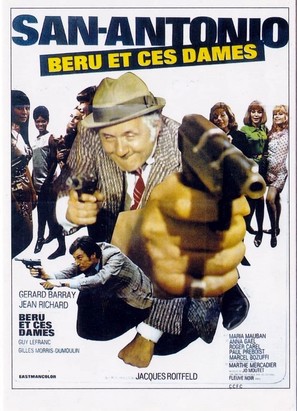 B&eacute;ru et ces dames - French Movie Poster (thumbnail)