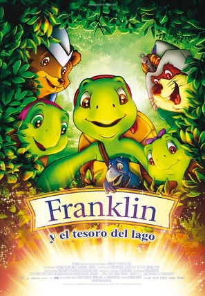 Franklin et le tr&eacute;sor du lac - Spanish Movie Poster (thumbnail)