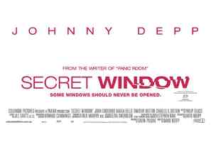 Secret Window - Australian Movie Poster (thumbnail)