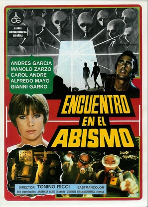 Encuentro en el abismo - Spanish Movie Poster (thumbnail)