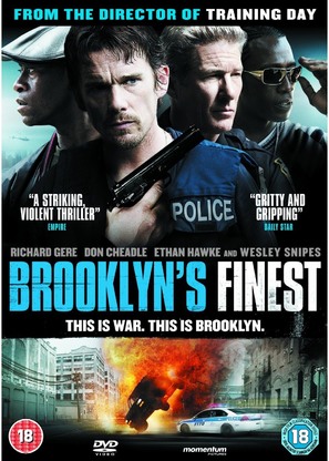 Brooklyn&#039;s Finest - British DVD movie cover (thumbnail)