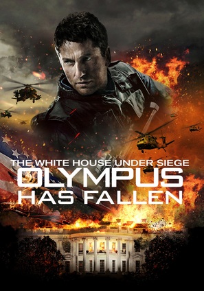 Olympus Has Fallen - DVD movie cover (thumbnail)