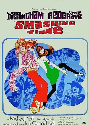 Smashing Time - German Movie Poster (thumbnail)