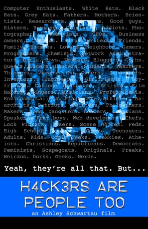 Hackers Are People Too - Movie Poster (thumbnail)