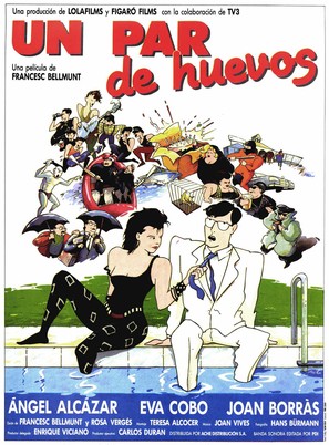 Un parell d&#039;ous - Spanish Movie Poster (thumbnail)