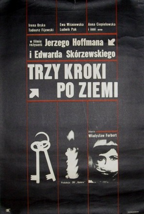 Trzy kroki po ziemi - Polish Movie Poster (thumbnail)