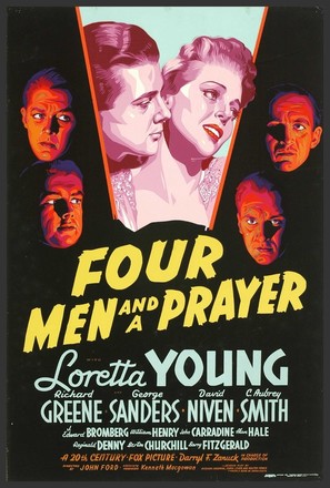 Four Men and a Prayer - Movie Poster (thumbnail)