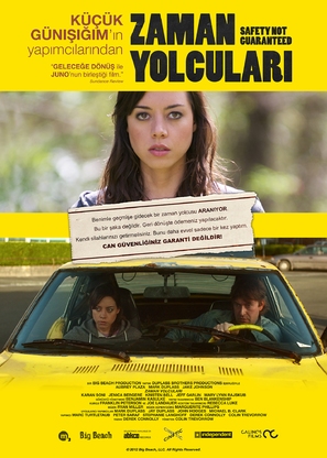Safety Not Guaranteed - Turkish Movie Poster (thumbnail)