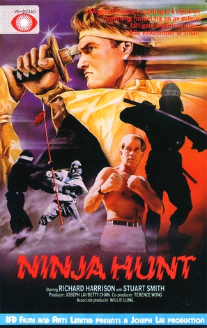 Ninja Hunt - Danish Movie Cover (thumbnail)