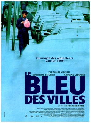 Le bleu des villes - French Movie Poster (thumbnail)