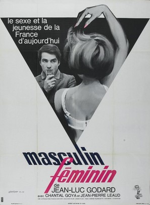 Masculin, f&eacute;minin: 15 faits pr&eacute;cis - French Movie Poster (thumbnail)