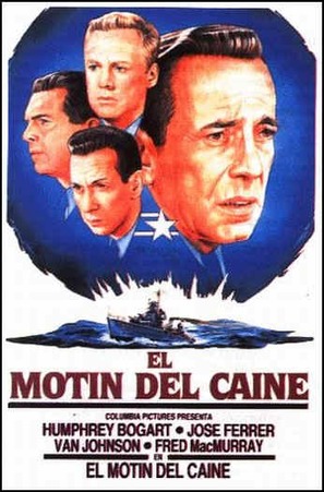 The Caine Mutiny - Spanish Movie Poster (thumbnail)