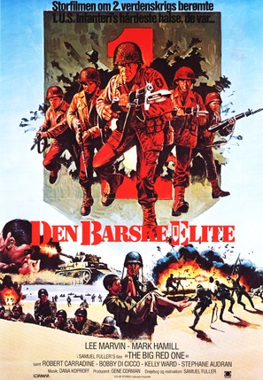 The Big Red One - Danish Movie Poster (thumbnail)
