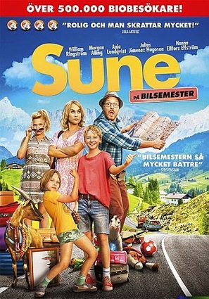 Sune p&aring; bilsemester - Swedish Movie Cover (thumbnail)