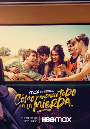 &quot;C&oacute;mo mandarlo todo a la mierda&quot; - Spanish Movie Poster (thumbnail)