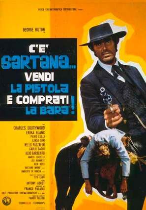C&#039;&egrave; Sartana... vendi la pistola e comprati la bara - Italian Movie Poster (thumbnail)
