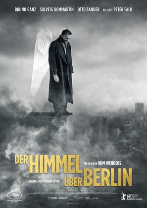 Der Himmel &uuml;ber Berlin - German Movie Poster (thumbnail)