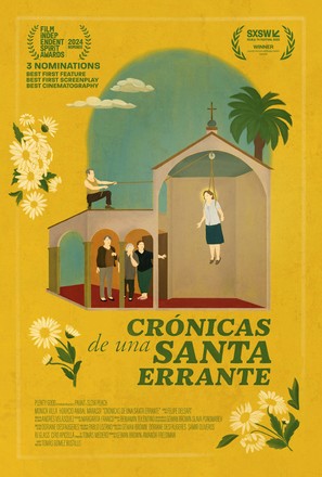 Cr&oacute;nicas de una Santa Errante - Argentinian Movie Poster (thumbnail)