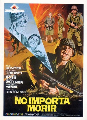 No importa morir - Spanish Movie Poster (thumbnail)