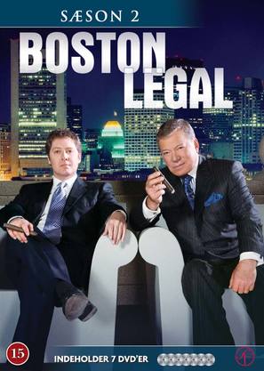 &quot;Boston Legal&quot; - Danish DVD movie cover (thumbnail)