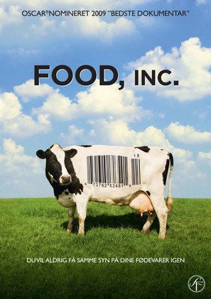 Food, Inc. - Danish DVD movie cover (thumbnail)