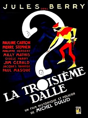 La troisi&egrave;me dalle - French Movie Poster (thumbnail)