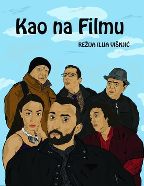 Kao na filmu - Serbian Movie Poster (thumbnail)