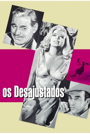 The Misfits - Brazilian DVD movie cover (thumbnail)