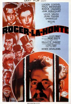 Roger la Honte - French Movie Poster (thumbnail)