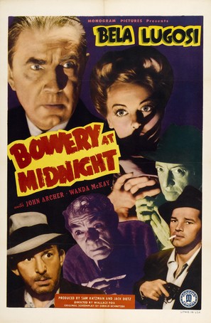 Bowery at Midnight - Movie Poster (thumbnail)
