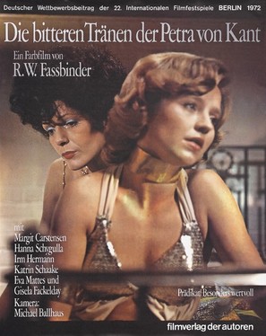 Bitteren Tr&auml;nen der Petra von Kant, Die - German Movie Poster (thumbnail)