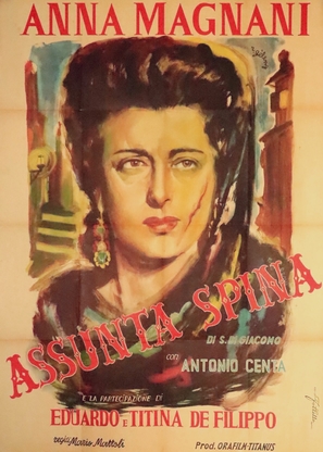 Assunta Spina - Italian Movie Poster (thumbnail)