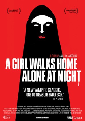 A Girl Walks Home Alone at Night - Movie Poster (thumbnail)