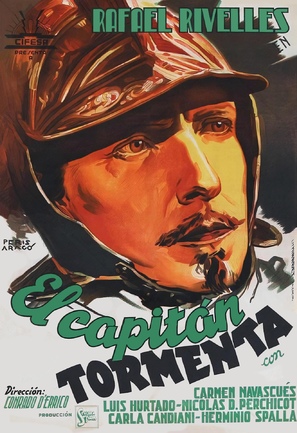 Capitan Tempesta - Spanish Movie Poster (thumbnail)
