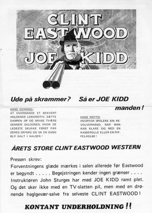 Joe Kidd - Swedish Movie Poster (thumbnail)