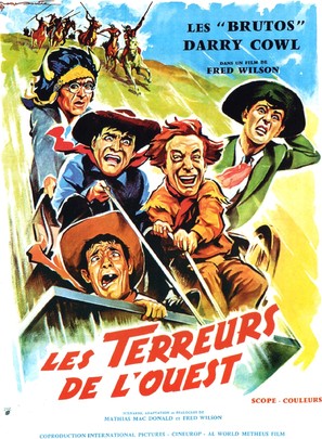 I magnifici brutos del West - French Movie Poster (thumbnail)