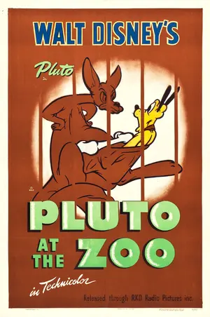 Pluto at the Zoo Poster