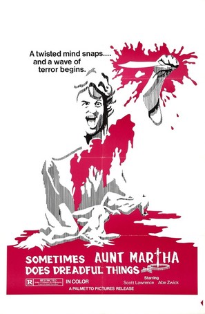 Sometimes Aunt Martha Does Dreadful Things - Movie Poster (thumbnail)