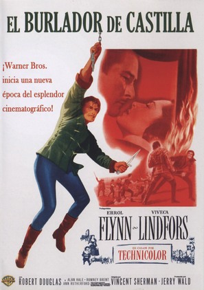 Adventures of Don Juan - Spanish Movie Cover (thumbnail)