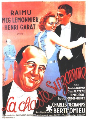 La chaste Suzanne - French Movie Poster (thumbnail)