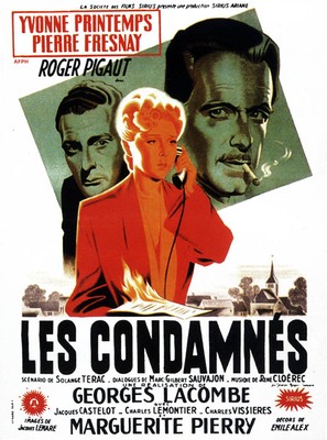 Les condamn&eacute;s - French Movie Poster (thumbnail)