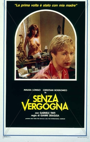 Senza vergogna - Italian Movie Poster (thumbnail)