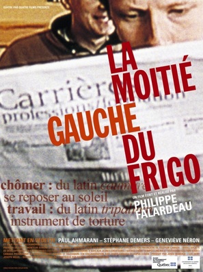 La moiti&eacute; gauche du frigo - French Movie Poster (thumbnail)