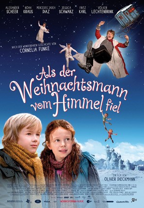 Als der Weihnachtsmann vom Himmel fiel - German Movie Poster (thumbnail)