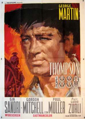 Thompson 1880 - Italian Movie Poster (thumbnail)