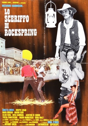 Lo sceriffo di Rockspring - Italian Movie Poster (thumbnail)