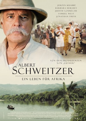 Albert Schweitzer - German Movie Poster (thumbnail)