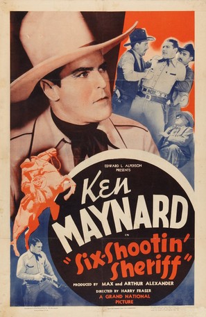 Six-Shootin&#039; Sheriff - Movie Poster (thumbnail)