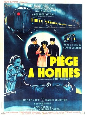 Pi&egrave;ge &agrave; hommes - French Movie Poster (thumbnail)