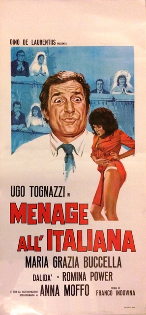 Menage all&#039;italiana - Italian Movie Poster (thumbnail)
